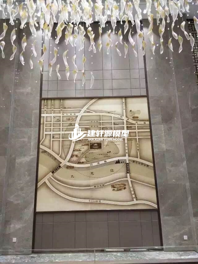 东乡木质壁挂模型
