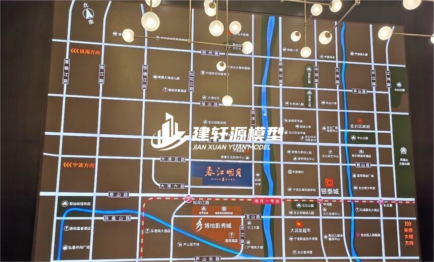 东乡房产壁挂模型